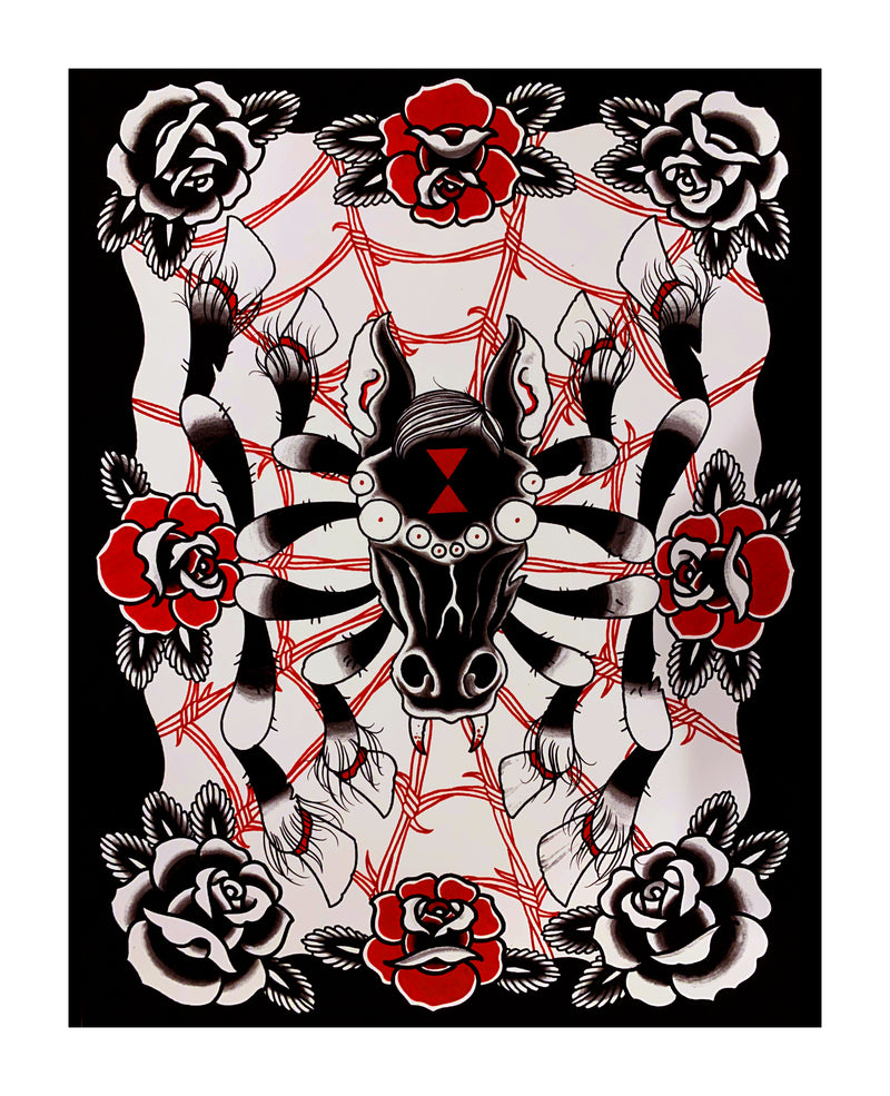 Horse Wider - Shelby Cobra - PRINT